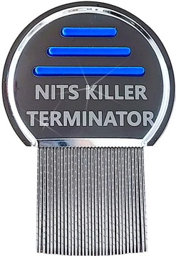 GRZEBIEŃ NA WSZY NITS KILLER TERMINATOR PROFESJONALNY GRZEBIEŃ NA WSZY