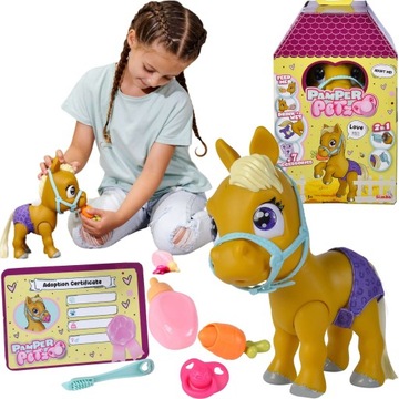 PAMPER PETZ KUCYK Z PIELUSZKOWEGO GANGU INTERAKTYWNY PIJE SIKA + PIELUSZKA