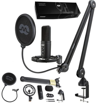 MOZOS PM1000-PRO ZESTAW MIKROFONOWY USB PROFESJONALNY MIKROFON DO KOMPUTERA