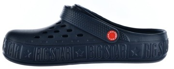 Męskie klapki Big Star II175002 niebieski 44