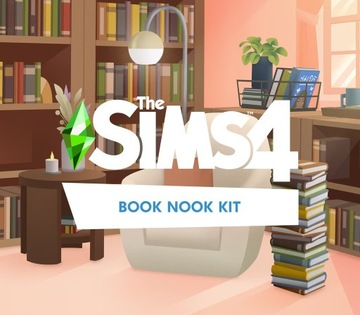 The Sims 4 Book Nook KĄCIK CZYTELNICZY Kit DLC Origin Kod Klucz