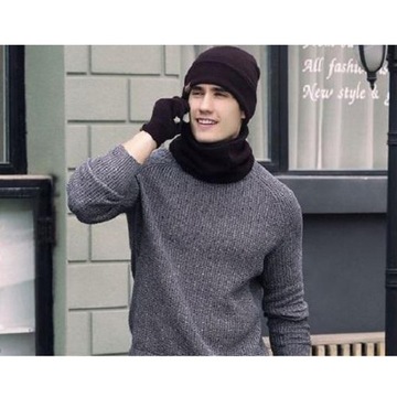 ЗИМНЯЯ ШАПКА, ШАРФ, НАБОР POLAR, ТЕПЛАЯ ШЕЯ, ШАРФ-ПЕТЛЯ.