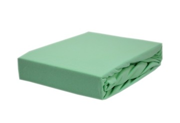 Prześcieradło jersey z gumką rozmiar 60x120 seledyn KOBI Polska firma