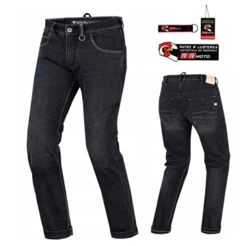 Jeansy SHIMA DEVON MEN BLACK czarny GRATISY