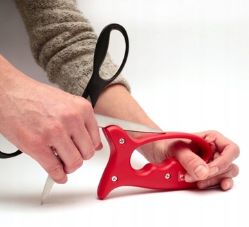 Точилка для гладких зубчатых ножей и ножниц Метал-Пласт, черная