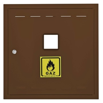 DRZWICZKI GAZOWE DRZWI REWIZYJNE 30x30 BRĄZOWE