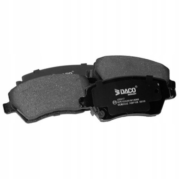 Диски + колодки DACO FRONT Splash Swift III Agila