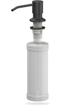 Quadron Dozownik Keira do płynu mydła do zlewozmywaka zlewu 320ml Czarny