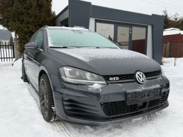 Volkswagen Golf VII GTD Variant 4 184KM 2015 Volkswagen Golf Sportowy GTD 184KM Kamera Sam Parkuje Ksenon Navi Automat