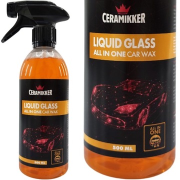 Ceramikker Nabłyszczacz Lakieru PŁYNNE SZKŁO Do Auta Quick Detailer 500 ml