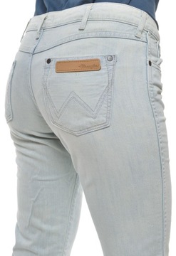 WRANGLER spodnie BLUE low slim MOLLY _ W27 L34