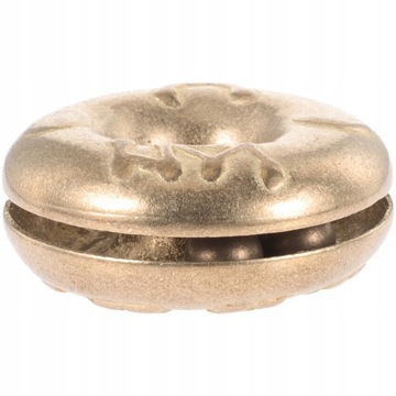 Metalowy dzwonek wykończony miedzią