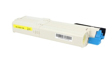 Тонер для OKI C532dn C542dn MC563dn MC573dn Желтый