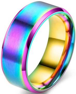 Pierścień Stal Nawęglana Sygnet Case Hardened Ring