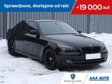 BMW Seria 5 E60 Sedan 523i 190KM 2007 BMW 5 523i, Automat, Xenon, Klima, Klimatronic