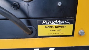 Вытяжной зонт сварочных газов с угольным фильтром PlymoVent EMK 1400