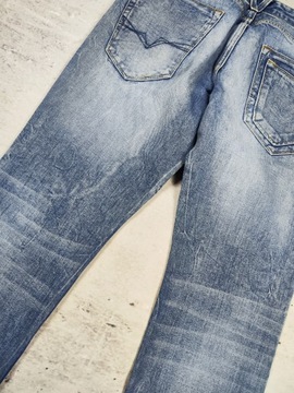 SPODNIE MĘSKIE GUESS VERMONT SLIM JEANSOWE DENIM DŻINSY r. 33