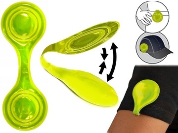 ODBLASKOWY KLIPS MAGNETYCZNY ODBLASK NA MAGNES ROWEROWY