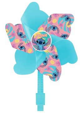 4x ochraniacze kask koszyk rękawiczki dzwonek wiatraczek wstążki Stitch