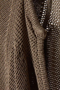 MAXMARA STUDIO - mięciutki sweter jedwab bawełna - one size