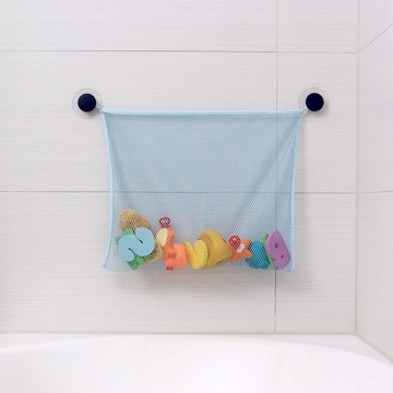 Сетчатый органайзер для ванной комнаты игрушки 43х36см REER