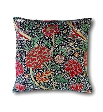 Poszewka Gobelinowa 40x40 Dekoracyjna Kwiaty Piwonia