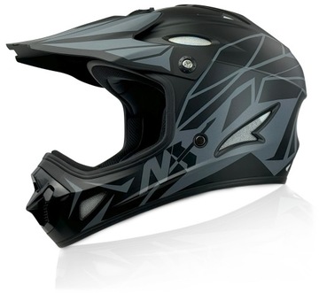 KASK ROWEROWY DOWNHILL NX EXTREME r.L | FREE RIDE|KASK ZJAZDOWY|900g LEKKI