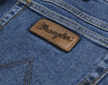 WRANGLER TEXAS stretch spodnie jeansy STONEWASH authentic straight W31 L34
