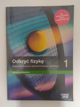 Odkryć fizykę 1 Podręcznik Zakres podstawowy
