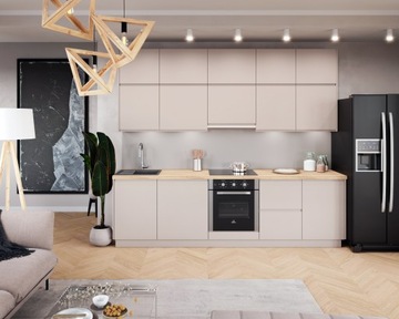 Кухня DL LAMJA 4, лак, без ручек, НА ЗАМЕР, ДИЗАЙН-ЦЕНА