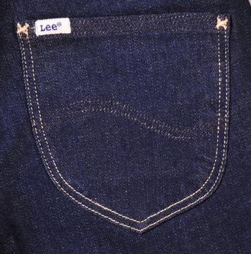 LEE spodnie navy skinny SCARLETT WORKER W28 L33