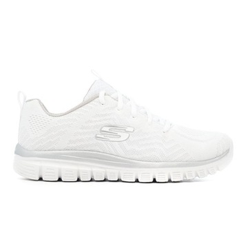 Skechers Buty Damskie Sportowe Graceful Get Connected białe 38,5 EU