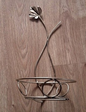 Металлическая стена цветущая кленовая лист