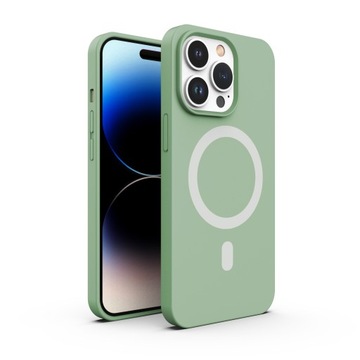 ETUI PREMIUM SILICONE MAGSAFE DO IPHONE 14 PRO