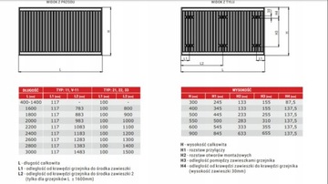 Diamond C22 2-х пластинчатый стальной панельный радиатор 900х1000 + подвесы