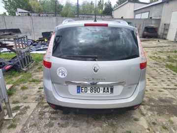 RENAULT GRAND SCENIC III VÍKO KUFRU NÁRAZNÍK ZADNÍ NOSNÍK SVĚTLO TED69