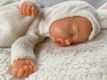 Кукла Энн Геддес - БЕЛЫЙ ЗАЙЧИК