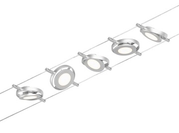 Paulmann system linkowy RoundMac 5x4,5W 3000K 12V DC - chrom mat