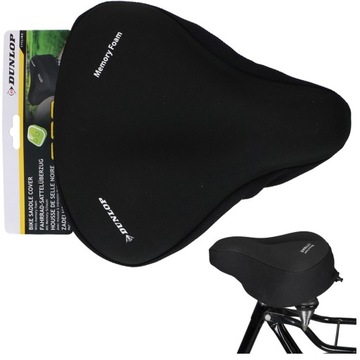 NAKŁADKA na siodełko ROWEROWE DUNLOP Memory Foam