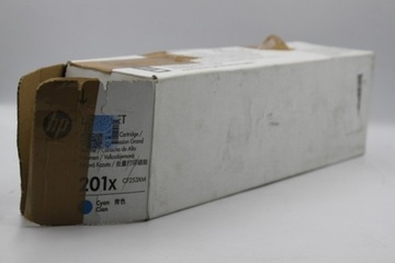 HP 201A CF401A cyan toner oryginał