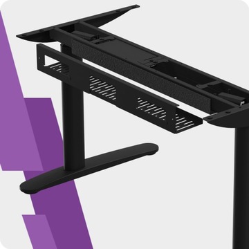 Регулируемый каркас стола Spacetronik Electric SMART черный