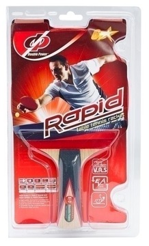 ДВОЙНАЯ РАКЕТКА ДЛЯ НАСТОЛЬНОГО ТЕННИСА