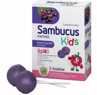 Sambucus Kids LIZAKI NA ODPORNOŚĆ DLA DZIECI 5szt