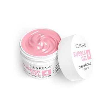 Claresa Nail Building Gel Rubber Gel 04 теплый розовый 45г