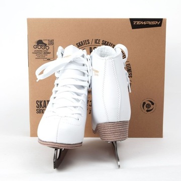 Фигурные коньки TEMPISH Dream II белые ПВХ 37