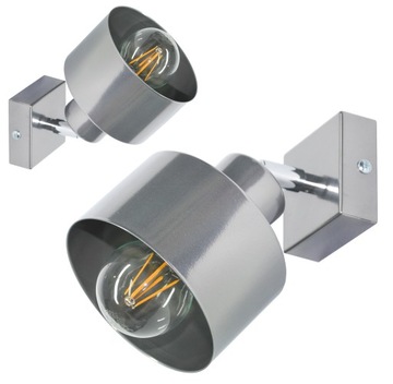 Kinkiet Lampa AZ1 sr DUŻO KOLORÓW regulacja METAL