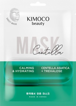 Kimoco Beauty kojąco - nawilżająca maska w płachcie, 23ml