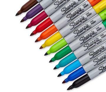 Перманентный маркер Sharpie Fine, черный F 1,0 мм