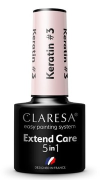 CLARESA KERATIN EXTEND CARE 5 w 1 PROTEINOWA BAZA HYBRYDOWA Z KERATYNĄ #3