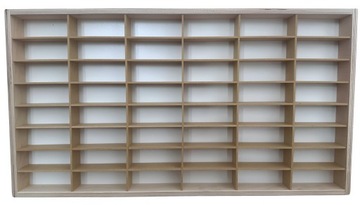 ПОЛКА ДЛЯ АВТОМОБИЛЕЙ CARS SPRINGS HOT WHEELS ОРГАНИЗАТОР 48 ДЕТАЛЕЙ МДФ